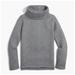 J. Crew Sweaters | J.Crew Long Sleeve Grey Funnelneck Pull Over Sweatshirt/ Sweater | Color: Gray/White | Size: Xs