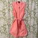 J. Crew Dresses | J. Crew Pink Sleeveless Button Down Shirtdress | Color: Pink | Size: Mp