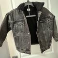 Zara Jackets & Coats | Kids Zara Black Denim Jeans Jacket | Color: Black | Size: 6b