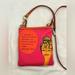 Coach Bags | Coach Cashin Carry Vintage Fushia And Orange Canvas And Leather Crossbody Bag | Color: Orange/Pink | Size: Os