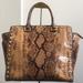 Michael Kors Bags | Michael Kors Selma Stud Sand Python Bag Missing Strap | Color: Brown/Tan | Size: Os