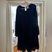 Anthropologie Dresses | Anthropologie Velvet Dress Size 3x | Color: Blue | Size: 3x