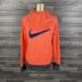 Nike Tops | Nike Therma-Fit Embroidered Pullover Neon Pink Sweatshirt Hoodie Women's Small | Color: Pink/Red | Size: S