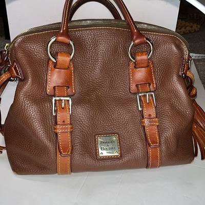 Dooney & Bourke Bags | Dooney Bourke Bristol Brown Handbag Crossbody Leather “ 1x Deal” | Color: Tan | Size: Os