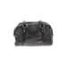 Coach Leather Satchel: Pebbled Black Print Bags