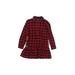 Polo by Ralph Lauren Dress: Red Checkered/Gingham Skirts & Dresses - Kids Girl's Size 3