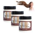 Vikada Nourishing Magical Treatment - 5 Seconds to Restore Soft Hair, Vikada Hair Repair Cream, Magical Treatment Hair Mask, Keratin Hair Treatment, for Damaged hair repair (3PCS)