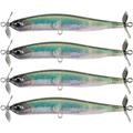 Duo Realis Spybait 90: Pack of 4 -Optimized Spinbait for Anglers -Tuned Design, Multi-Directional Actions, and Extended Casting Range