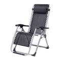 DameCo Lounge Chair Lounge Chair, Relaxer Recliner Chairs Chairs Deck Chairs Sunbed Folding Super-Width Reclining Beach Garden Chair For Outdoor Patio,Max. 150Kg Lounge Chair interesting