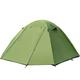 Tents for Camping 3-4 Person Family Tent, Lightweight Portable Alumimun Pole Waterproof Anti-Storm Double Layer 4 Season Camping Tent (Color : Green)