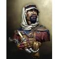 1/10 Ancient Arabian Soldier Resin Bust Model Kit Unpainted and unassembled miniature resin model parts // M1Q4x-2