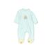 Little Me Long Sleeve Outfit: Blue Bottoms - Size Newborn