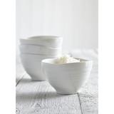 Portmeirion Sophie Conran White Small Footed Bowl - 4.5 inch