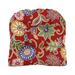Bay Isle Home™ Outdoor Seat Cushion Polyester in Red/Brown | Wayfair AA8F1DC4533F45BB9B8769C14FD21398