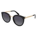 Dolce & Gabbana 0DG4268 Damen-Sonnenbrille Vollrand Rund Metall-Gestell, schwarz