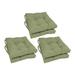 Red Barrel Studio® 6 - Piece Outdoor Cushion Polyester/Cotton Blend in Green | 3.5 H x 16 W x 16 D in | Wayfair 81A7278191924CFCA1E86946EA2B0574