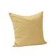 Coussin en tissu jaune 60x60cm