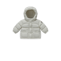 MONCLER ENFANT Ebre Down Jacket, Girl, White, Size: 3Y