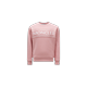 MONCLER ENFANT Embossed Logo Sweatshirt, Girl, Pink, Size: 12Y