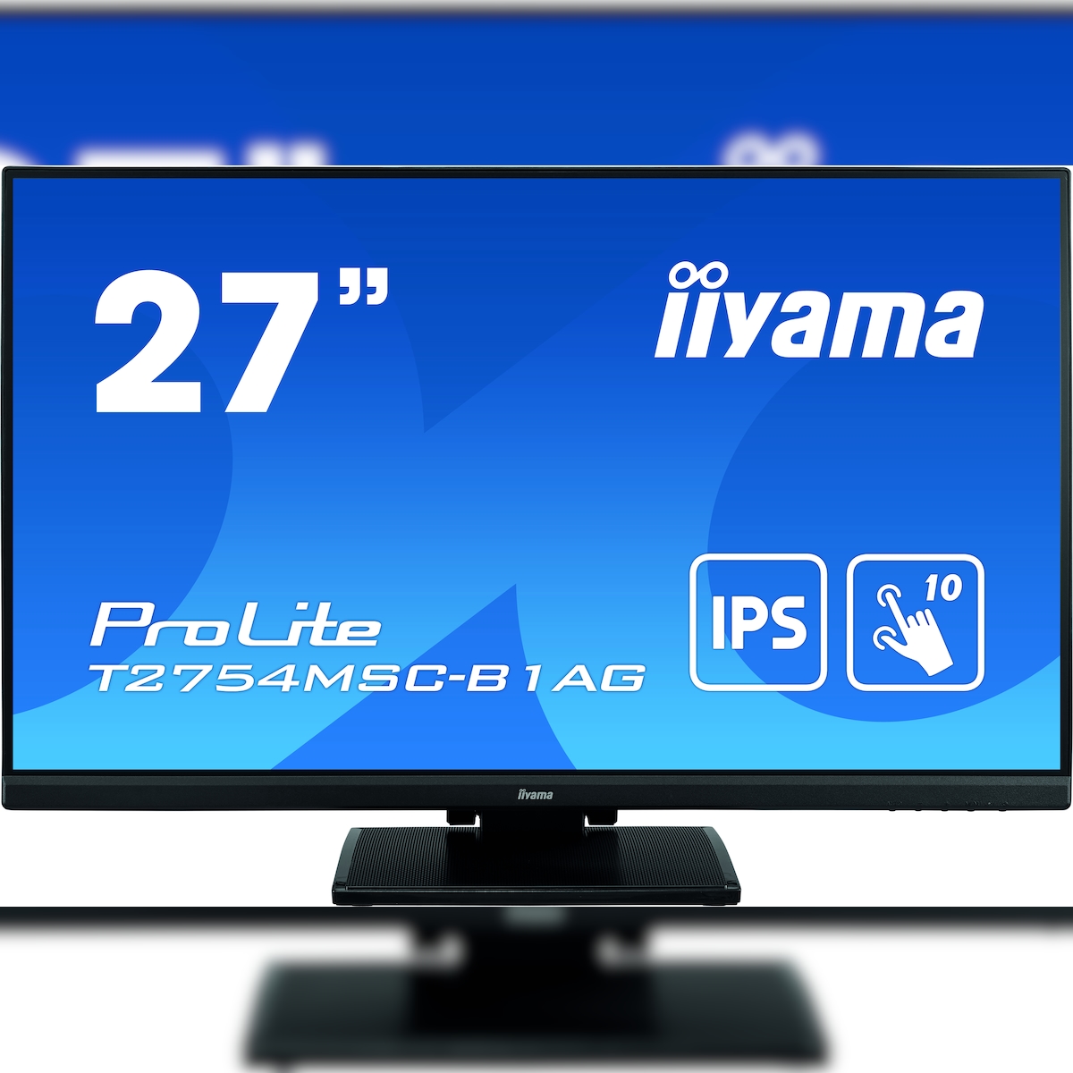 iiyama ProLite T2754MSC-B1AG Computerbildschirm 68,6 cm (27") 1920 x 1080 Pixel Full HD LED Touchscreen Multi-Nutzer Schwarz Image
