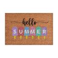 Summer Welcome Sign Hello Sunshine Doormat Funny Cute Doormat Door Mat Welcome Friends Doormat Funny Doormat New Home Door Mat