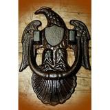 Huge Antique Victorian American Eagle Door Knocker Man Cave Vintage Cast Iron Supplies For Home Decor By Charmingss (With NO Screws)