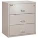 Fireking 3 Drawer 38 wide Classic Lateral fireproof File Cabinet-Platinum