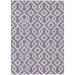 Addison Rugs Chantille ACN621 Purple 3 x 5 Indoor Outdoor Area Rug Easy Clean Machine Washable Non Shedding Bedroom Living Room Dining Room Kitchen Patio Rug