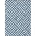 Addison Rugs Chantille ACN620 Blue 3 x 5 Indoor Outdoor Area Rug Easy Clean Machine Washable Non Shedding Bedroom Living Room Dining Room Kitchen Patio Rug