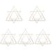 15 Pcs DIY Metal Accessories Plant Candle Supplies Dream Catcher Hoops Floral Rings Decorative Hanging Ornaments Wreath