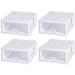 23018006 16 Quart Clear Stacking Drawer