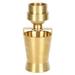 Water Fountain Nozzle Fountain EC36 Nozzle Heads 1.5 Inch Thread Brass Fountain Parts Water Spray Sprinkler Head Garden Outdoor Decorations Accessories for Pond Fountains Library Fountain