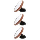 3 Pieces Coffee Reflector Coffee Machine Coffee Brewer Observation Mirror Coffee Brewer Viewing Mirror