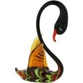 Murano Glass Festooned Swan