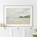 Vintage Country Wall Art EC36 Farmhouse Beach Painting Vintage Art Prints Vintage Farmhouse Posters for Living Room Boho Beach Canvas Wall Art Neutral Beach Painting Vintage Poster No Frame