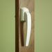 Storm Door Pull Handle Albany White 1-1/2 Inch Thick Door