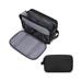 1 piece toiletry bag for men travel toiletry bag cosmetic bag Black