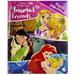 Pre-Owned Disney Princess Rapunzel Mulan Ariel and More! - Animal Friends First Look and Find Activity Book - PI Kids Board Book 1503735265 9781503735262 Emily Skwish