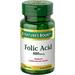 Nature s Bounty Folic Acid Supplement Supports Cardiovascular Health 800mcg Tablet 250 Count(Pack of 3)