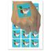 Duck Standing Mallard Solid Water Resistant Temporary Tattoo Set Fake Body Art Collection - 15 2 Tattoos (1 Sheet)