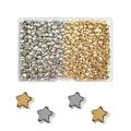 400 Pieces Star Shape EC36 Spacer Beads Star Spacer Beads Star Beads Gold Gold Star Beads 6mm Star Spacer Beads Spacer Beads Star Large Hole Star Loose Beads Star Spacer Beads Accessories