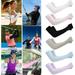 CNKOO UV Sun Protection Cooling Arm Sleeves Cover for Women & Men CNKOO Sunblock Long Sun Protective Sleeves Cover Performance Stretch & Moisture Wicking for Biking Driving Fishing Golf Hiking