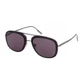 Ermenegildo Zegna , Black/Grey Sunglasses ,Multicolor unisex, Sizes: 62 MM