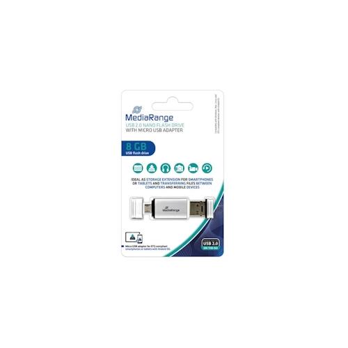 USB Stick 8GB 2.0+MicroUSB /VER49820