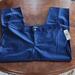 Ralph Lauren Pants & Jumpsuits | Lauren Ralph Lauren Navy Blue Cotton Chino Style Pants - Size 18w | Color: Blue | Size: 18w