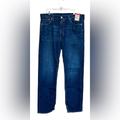 Levi's Jeans | Levi Straus 505 Regular Fit Jeans 40w X 34l Darker Denim Blue Jeans | Color: Blue | Size: 40