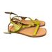 Madewell Shoes | Madewell Women’s The Mabel Sandal Ankle-Strap Sandal In Citrus Lime Size 7.5 | Color: Green | Size: 7.5