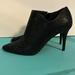 Jessica Simpson Shoes | Jessica Simpson Black Rhinestone Heel Low Boots. Size 9. Gorgeous In Person! | Color: Black | Size: 9