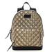 Gucci Bags | Gg Supreme Monogram Bees Print Small Day Backpack Beige Oro Black | Color: Black/Tan | Size: Os