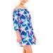 Lilly Pulitzer Dresses | Lilly Pulitzer Mini Enna Dress Indigo Star Struck | Color: Blue/Pink | Size: Lg